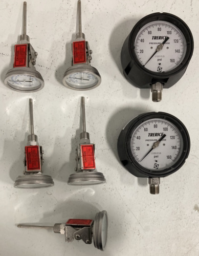 Trerice Pressure Gauge Dial Trerice Co Thermometers