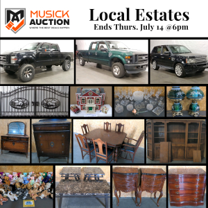 Nampa 1354 - Local Estates Featuring -- Firearms, Furniture, Tools, Household & Vehicles Thurs. 7-14-22 - 6pm