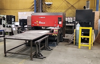 MERIDIAN - FEBRUARY 15, 2024, 1PM - LOCAL FABRICATION BUSINESS PREMIUM EQUIPTMENT - OFFSITE AUCTION BY APPOINTMENT ONLY LASER CUTTERS - COMMERCIAL POWDER COAT OVENS!!