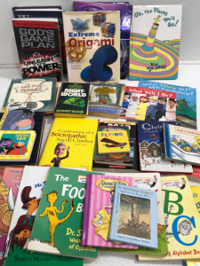 (30+) Assorted Books Including Dr. Seuss, The Secret Life of Bees, The Velveteen Rabbit & Much More!!