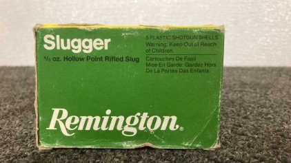 1 Box Of Remington Slugger 16ga Shotgun Shells