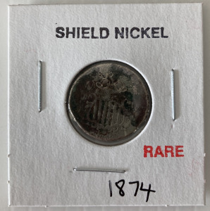 1874 Shield Nickel