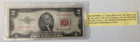 Old Silver Certificate, Scarce Bar Note And $2 Note - 4