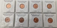 (10) Brilliant Uncirculated Old Lincoln And Wheat Cents - 4