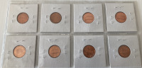 (10) Brilliant Uncirculated Old Lincoln And Wheat Cents - 5