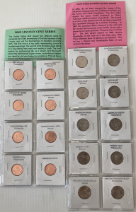 2009 Lincoln Cent And Westward Journey Nickel Coin Series Sets