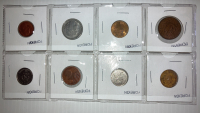 (10) Foreign Coins. Including: Ancient Roman Coin, 1962 Un Peso, Euros, Francs And More - 4