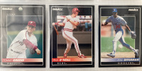 Sheet Of Pinnacle Baseball Cards - 3