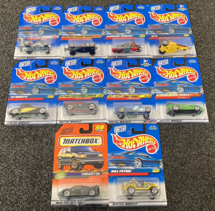 Factory Sealed Hot Wheels Cards And Matchbox