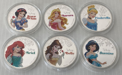 2020 Disney Princess Collector Coins