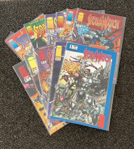 11 "StormWatch" Comic Books by Image