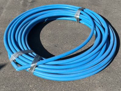 Large Blue Plastic Tubing