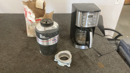 Coffee Maker Garbage Disposal