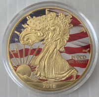 2018 Painted American Eagle Coin