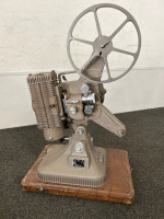 These Antique Keystone Projectors will take your breath away with the history and love of film that flows from them!! Keystone 6mm Projector Model K-I60 and Keystone 8mm Projector Model K-I08. These beauties are a piece of art!! (For display only). - 3