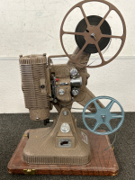 Always a conversation piece, these Antique Projectors will grab your guests attention quick!! Keystone Commander Deluxe Model K-108 (has film!!) & Keystone Regal Model K-109 (for display only). - 2