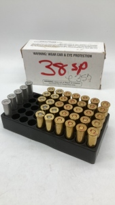 Assorted 38 Special & 357 Ammo