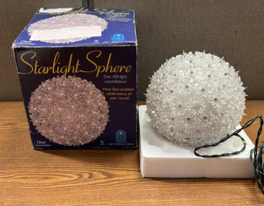 Starlight Sphere Indoor/ Outdoor Light ( Works)