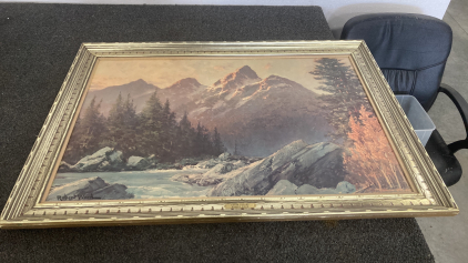 Large Signed Print
