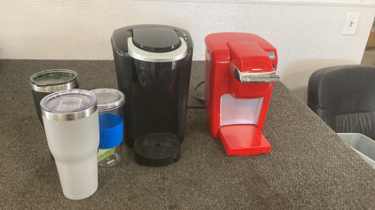 Keurig Coffee Makers And Cups