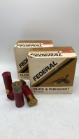 (50) Federal 12 Gauge Shotshells