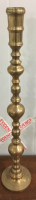 Vintage 36&rdquo; Brass Candlestick Holder