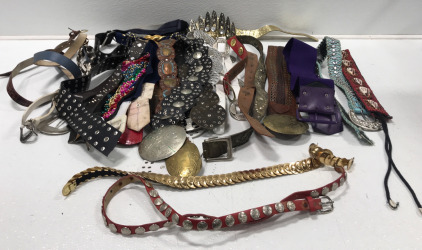 Assorted Womens Fashion Belts