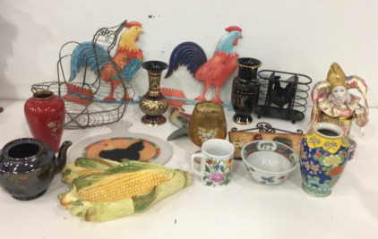 Large Lot Of Assorted Glassware, Ceramics, And Metalware!