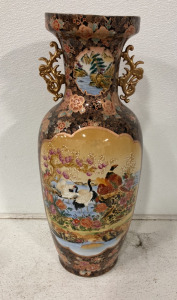 24’’ Decorative Japanese Style Satsuma Vase