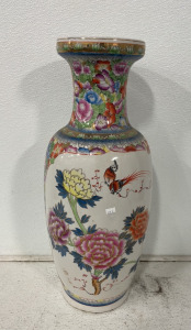 24&rsquo;&rsquo; Ceramic Decorative Floral Vase