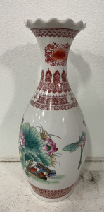 24&rsquo;&rsquo; Ceramic Decorative Floral Vase