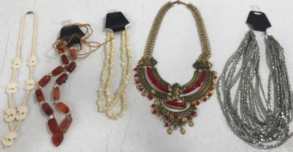(5) Assorted Costume Jewerly