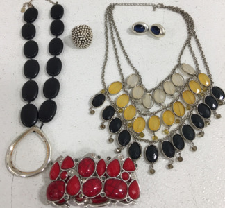 (5) Assorted Costume Jewerly