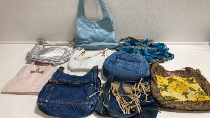(9) Assorted Purses and Bags