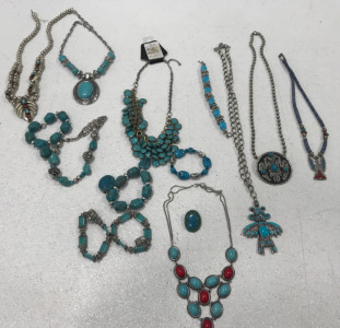 Blue Native Inspired Jewerly
