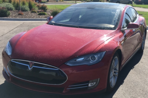 2013 TESLA MODEL S SPACE X EDITION- COMES WITH CHARGER - 78K Miles!