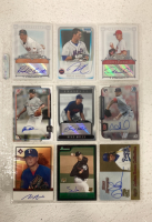 (9) 2000-2015 All Signed Authentic MLB Cards Including Reese Havens, Beau Mills, Scott Olsen And More