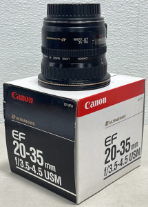 (1) Canon Ultrasonic EF 20-35mm Camera Lens