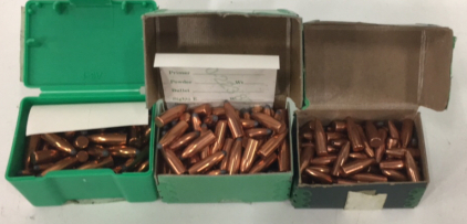 (200) Sierra .22Cal .224 Dia 63 GR Semi Point Bullets (50) Sierra .22Cal 55Gr Bullets