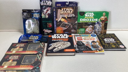 Large Collection of New and Vintage Star Wars Toys, Games and Models