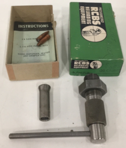 Vintage RCBS Gun And Die Shop 30 Caliber Bullet Puller Set