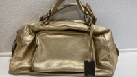 (4) Gold Purses, (1) Multicolor Purse - 6