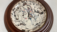 (5) ‘Silent Journey’ Native American Framed Collectible Plates - 2