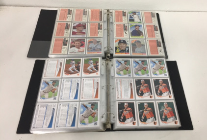 (1) Binder Of Approximately (300) 2013 Topps Baseball Cards (1) Binder Of Approximately (300) 2015 Topps Heritage Baseball Cards