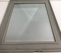 Large Wood Framed Mirror - 3