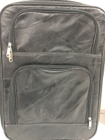 (1) Red Protege Rolling Suitcase (1) Black Rolling Suitcase Both have Expanding Handle - 3