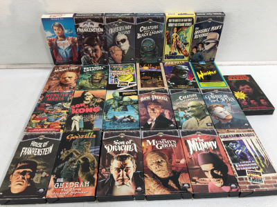 (25) Classic VHS Horror Films