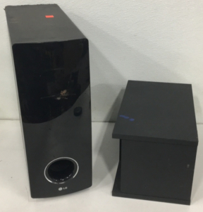 (1) Bose Acoustimass 3 Speaker System Speaker (1) LG Passive Subwoofer