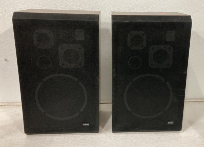 (2) Pioneer 20’’ Box 8’’ Speakers Set