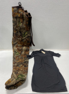 Stone Creek Camo Waders And Brand New Dress